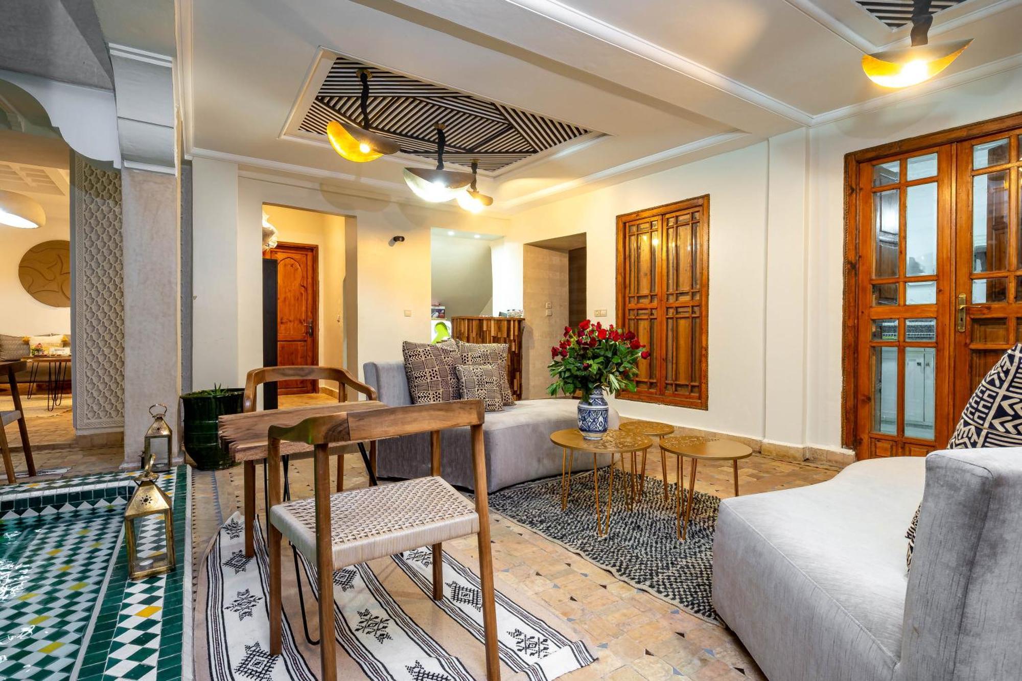Riad Croix Berbere De Luxe Marrakesh Extérieur photo