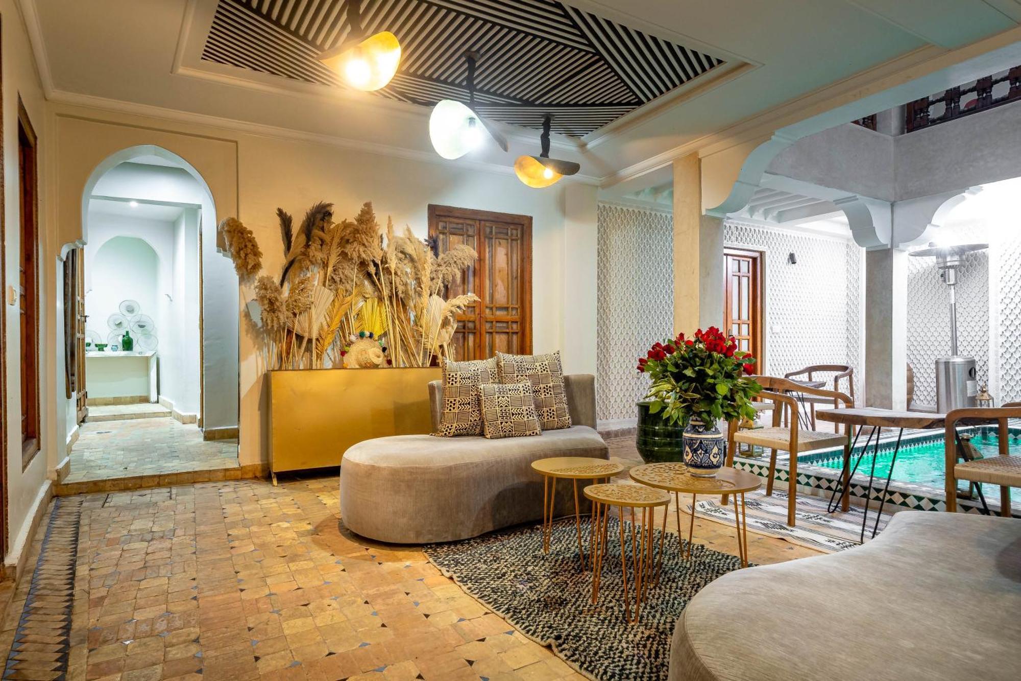 Riad Croix Berbere De Luxe Marrakesh Extérieur photo