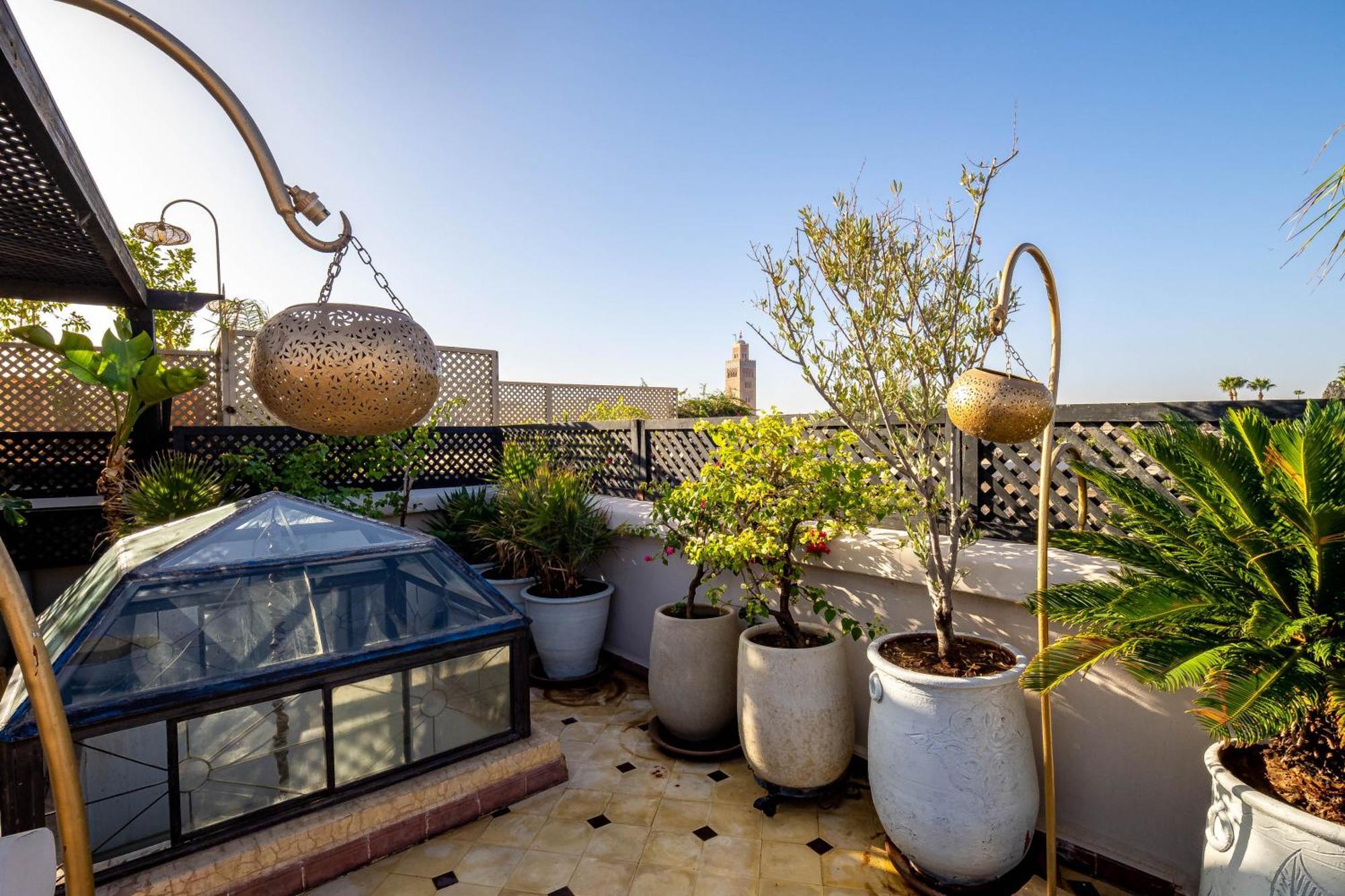Riad Croix Berbere De Luxe Marrakesh Extérieur photo