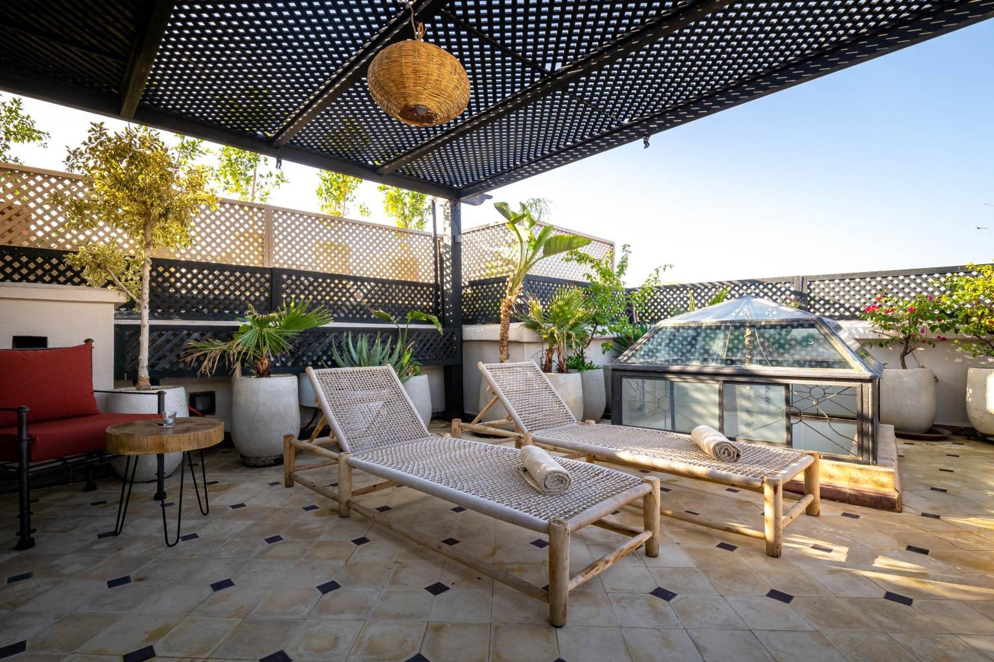 Riad Croix Berbere De Luxe Marrakesh Extérieur photo